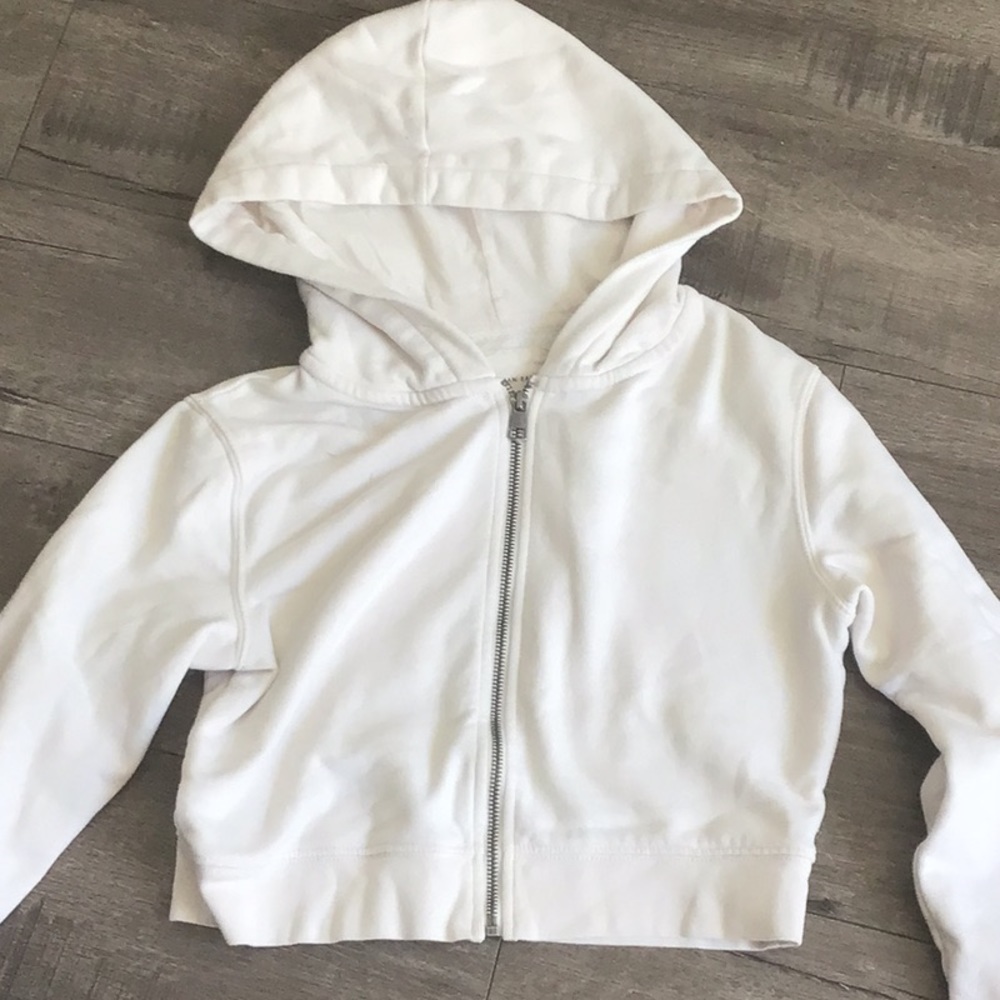 cute cropped zip up
